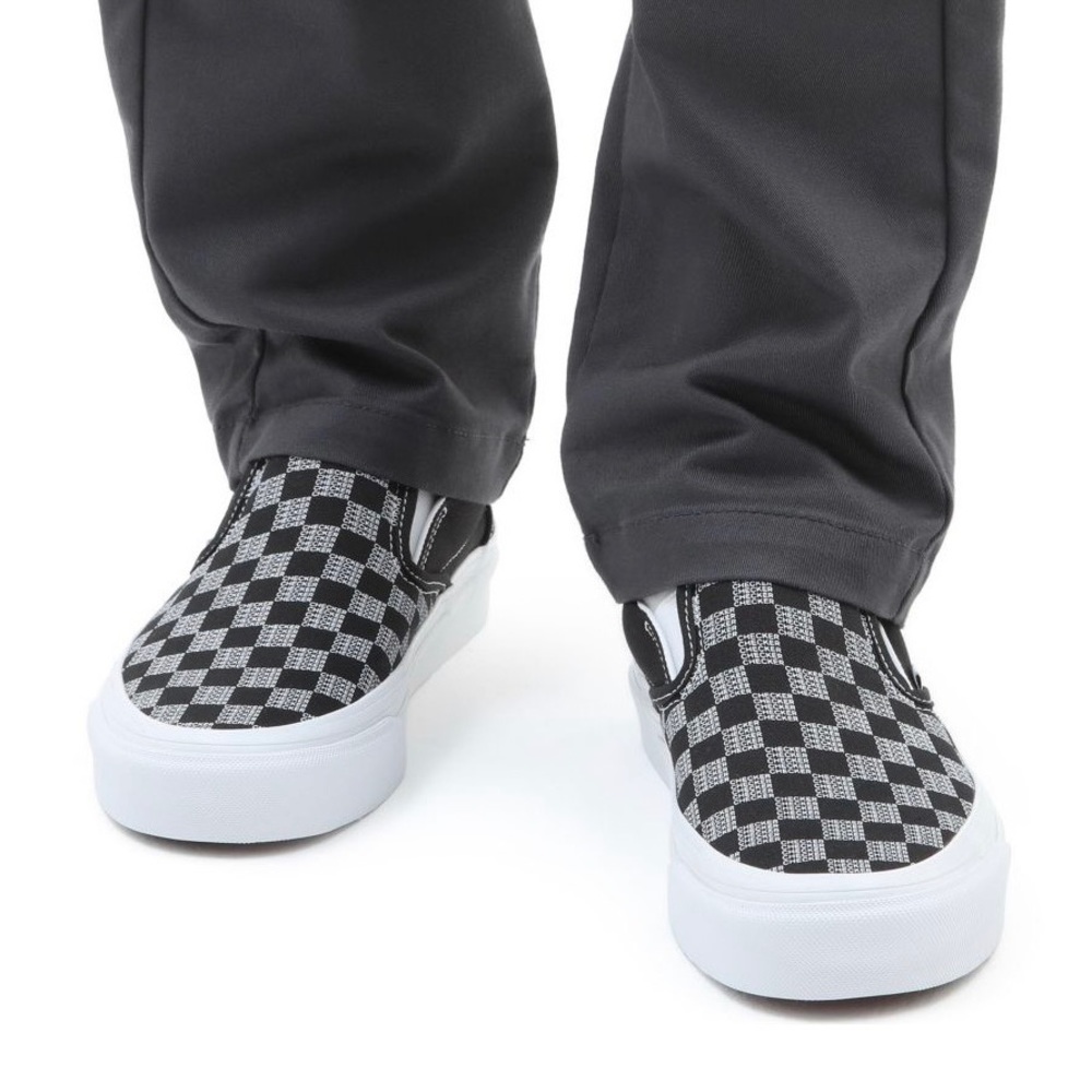 Vans Checker Check Black 98DX Anaheim Factory Classic Slip-On
